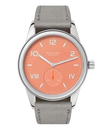 NOMOS Club Campus 38 Cream Coral See-Through 725.GB Replica Watch